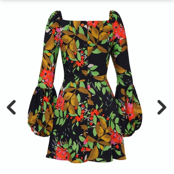 Women’s Catrina Dress size 8 in Navy and floral print Autumn Adeigbo - Picture 12 of 12